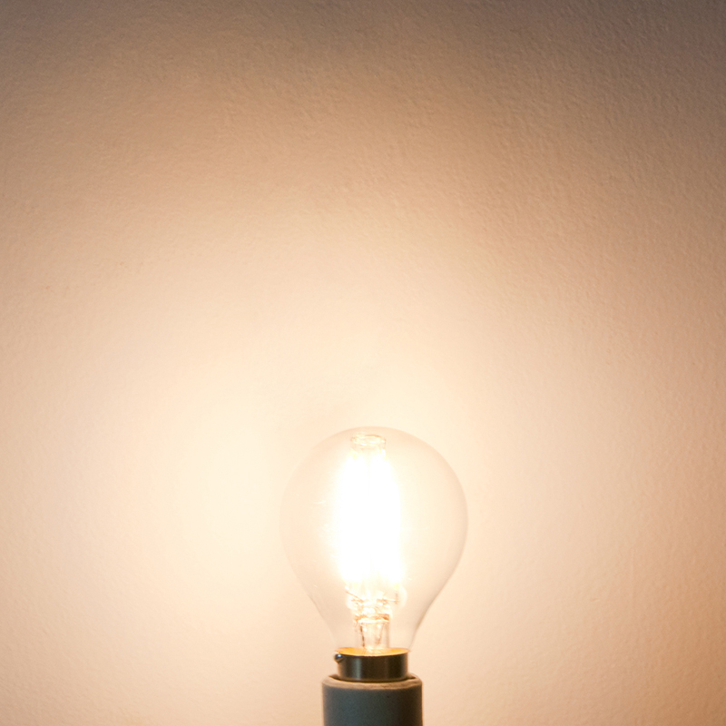 G14 E12 4W LED Vintage Antique Filament Light Bulb, 40W Equivalent, 4-Pack, AC100-130V or 220-240V